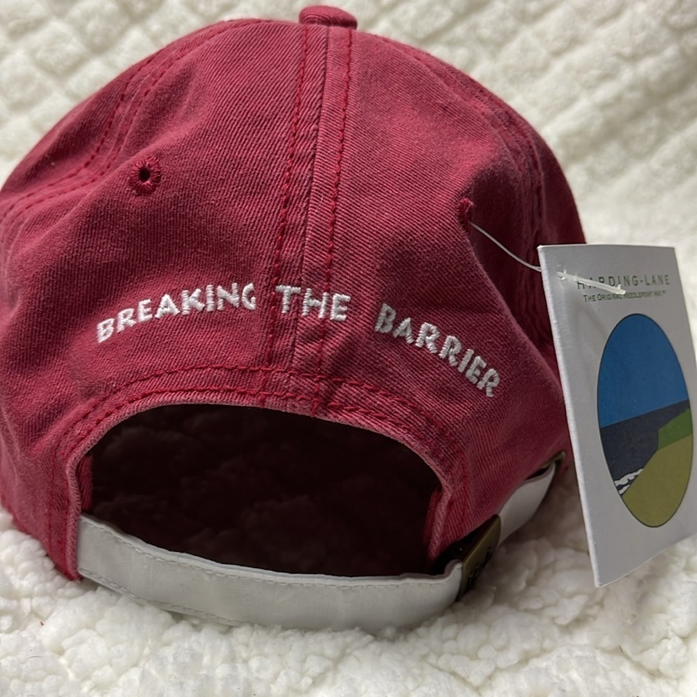 Harding Lane Hat Pink Adjustable Strapback - Picture 3 of 6
